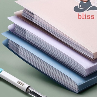 BLISS กระเป๋าโฟลเดอร์กระดาษ ขนาด A4 อเนกประสงค์ ขนาดใหญ่ จุของได้เยอะ สําหรับใส่เอกสาร เครื่องเขียน สํานักงาน โรงเรียน