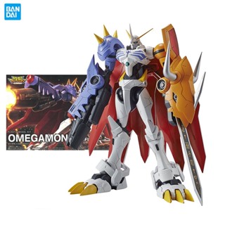 Bandai Original Digimon Adventure Model Garage Kit Anime Figure-rise 1/60 Omegamon Collection Model Anime Action Figure Toys