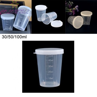 【COLORFUL】Measuring Cup 100ML 50ML Plastic High Quality For Kitchen Measuring Scales