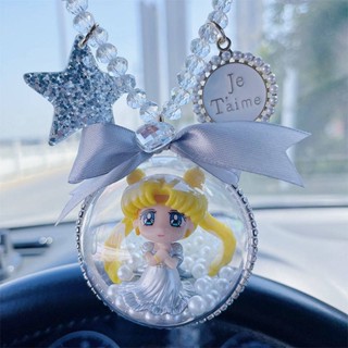 Sailor Moon Car Ornaments Cute Goddess Style Car Interior Decoration Car Pendant Car Interior Hanging Accessories z3r3