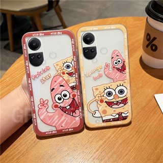 ใหม่ เคสโทรศัพท์มือถือแบบนิ่ม ใส กันรอยเลนส์กล้อง ลายการ์ตูนน่ารัก แฟชั่น สําหรับ Oppo Reno10 Pro Reno 10 Pro+ 5G Reno10Pro+ 2023