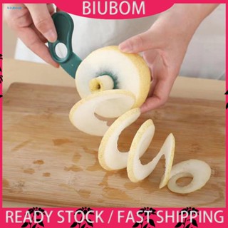 Biuboom เครื่องหั่นสไลด์ผลไม้ แบบพลาสติก ตามหลักสรีรศาสตร์ กันเลื่อน สําหรับบ้าน