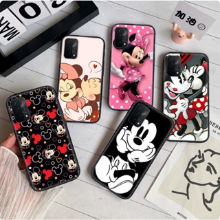 เคสโทรศัพท์มือถือแบบนิ่ม ลายมิกกี้ มินนี่ C72 สําหรับ OPPO A12E A15 A15S A53S A55 A56 A53 A32 A16 A16S A54S A54 A8 A31