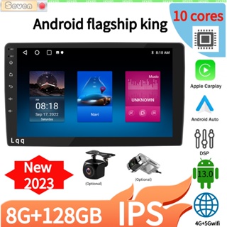 【Ten Core Flagship King 】เครื่องเล่นวิทยุ 4+64GB 6+128GB 9/10 นิ้ว Android 13.0 พร้อมคาร์เพลย์ไร้สาย รองรับการ์ด 4G GPS WIFI บลูทูธ FM สําหรับรถยนต์