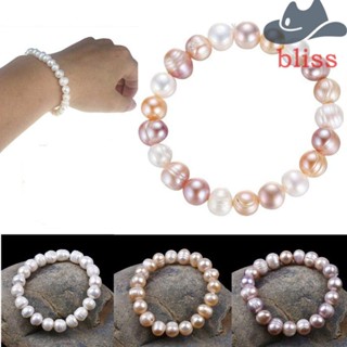 Bliss สร้อยข้อมือ อินเทรนด์ หรูหรา ผู้หญิง ไม่สม่ําเสมอ 8 มม. เครื่องประดับเด็กผู้หญิง