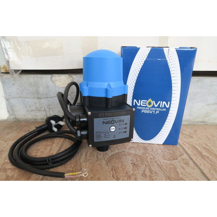 นีโอวิน P86V1.P (1.5Hp / 1.1kW) ระบบควบคุมแรงดันปั๊มอัตโนมัติพร้อมมาตรวัด