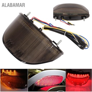 ALABAMAR รถจักรยานยนต์ LED ไฟท้าย 12V ไฟเลี้ยวเปลี่ยนเลนส์รมควันสำหรับ CBR1000RR 2004-2007