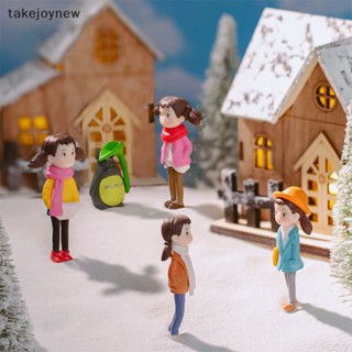 [takejoynew] ฟิกเกอร์การ์ตูนนางฟ้า ขนาดเล็ก สําหรับตกแต่งสวน ตั้งโต๊ะ DIY KLB