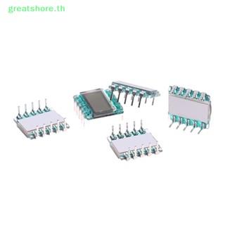 Greatshore แผงหน้าจอดิจิทัล LCD 3.0V 10PIN TN 3 หลัก TH