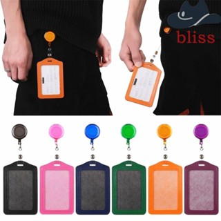 BLISS เคสใส พร้อมพวงกุญแจ คุณภาพสูง สําหรับเก็บบัตรเครดิต บัตรประจําตัวประชาชน