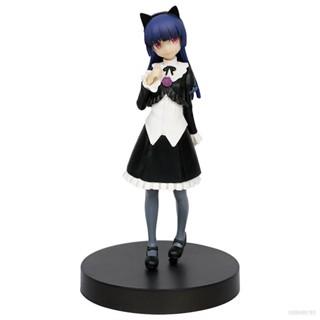 23 Kuroneko Gokou Ruri ฟิกเกอร์สาวใช้ โมเดลตุ๊กตา ของเล่นสําหรับเด็ก ตกแต่งบ้าน ของขวัญ ของสะสม เครื่องประดับ