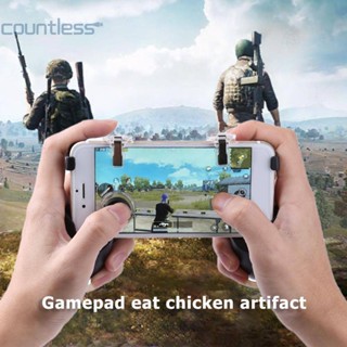 Alloyseed 5 in 1 จอยสติ๊กควบคุมเกมโทรศัพท์มือถือ L1 R1 สําหรับ iPhone