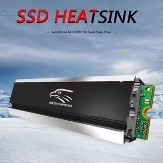 Snowman M.2 2280 ฮีทซิงค์ระบายความร้อน SSD สําหรับ M.2 SSD 2280