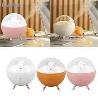 HAMMIA 260ml Air Humidifier Space Bear ออกแบบ ABS พร้อมไฟกลางคืน USB ชาร์จ Mini Mist Diffusor สำหรับเด็กที่บ้าน