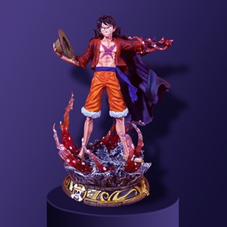 [New product in stock] One piece bully winding awakening GK Liuying Lufei double-headed carving luminous hand-made model boxed OYOL