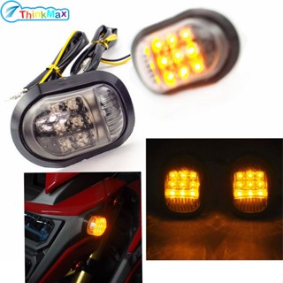 ไฟเลี้ยวรถจักรยานยนต์ 12V LED สําหรับ Honda Grom Msx125 2 ชิ้น