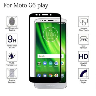 ฟิล์มกระจกนิรภัยกันรอยหน้าจอ สีดํา สําหรับ MOTO G30 G10 G9 G8 G7 Power Plus Play G100 G82 G72 G71 MOTO G5s Plus G62 G60s G60 G53 G52 G41 G32 G23 G13 3 ชิ้น