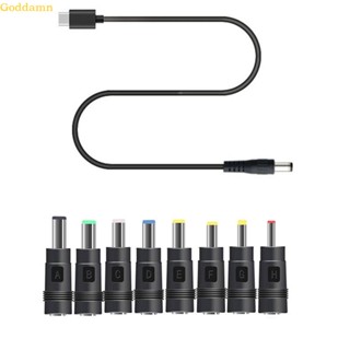 Godd สายเคเบิลพาวเวอร์ซัพพลาย USB C Type C PD เป็น 12V 3 5 4 0 4 8 5 5x2 5 มม. สําหรับเราเตอร์ไร้สาย แล็ปท็อป ลําโพง กล้อง