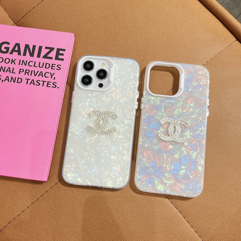 เคสโทรศัพท์มือถือ ลายตัวอักษร ประดับเพชร หรูหรา สําหรับ IPhone 14 ProMax Flash Dual CIPhone 11 12 13 Pro Max Plus
