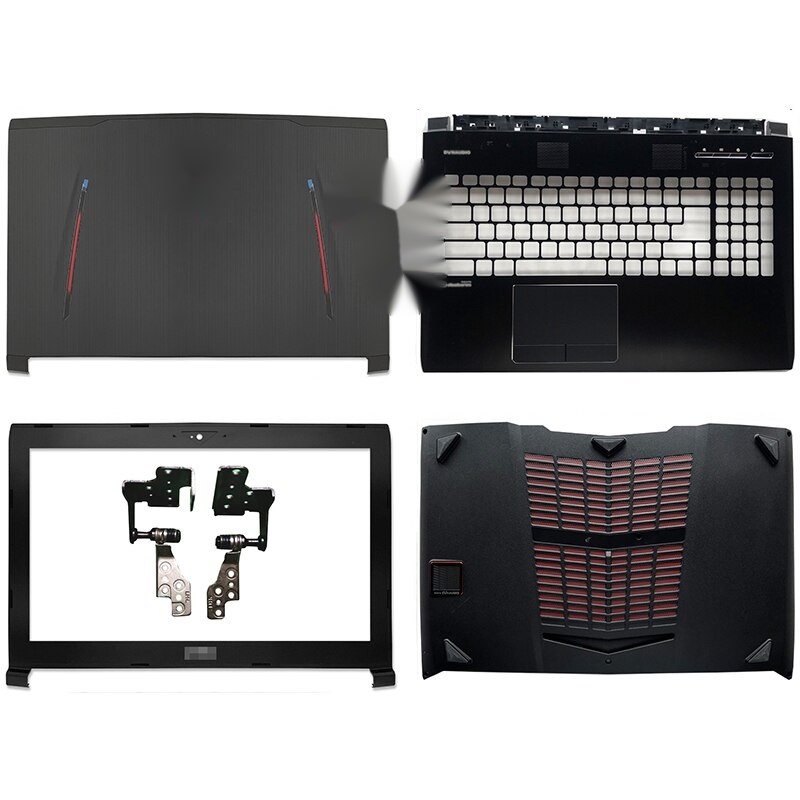 ใหม่สําหรับ MSI GT62 GT62VR MS-16L1 MS-16L2 MS-16L3 แล็ปท็อป LCD ด้านหลัง/ด้านหน้า/Palmrest/ด้านล่าง