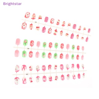 Brightstar เล็บปลอม ลายการ์ตูน สําหรับเด็ก