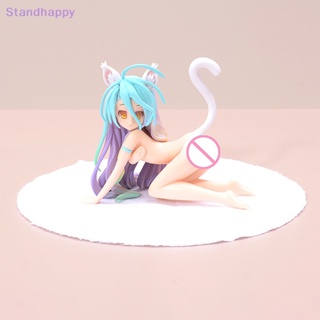 Standhappy ใหม่ โมเดลฟิกเกอร์ PVC รูปการ์ตูนอนิเมะ No Game No Life Cat แนวเซ็กซี่ ของเล่นสะสม สําหรับเด็ก