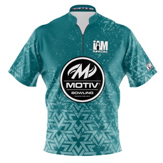 Motiv DS เสื้อโปโล แขนสั้น พิมพ์ลายโบว์ลิ่ง 3D 2117-MT