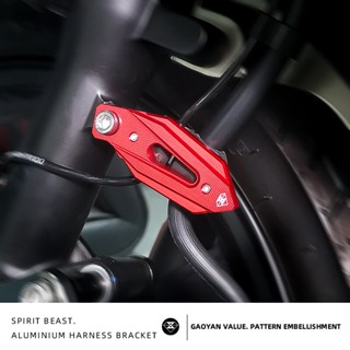 Spirit beast คลิปหนีบสายไฟ อะลูมิเนียม สําหรับตกแต่งรถจักรยา…