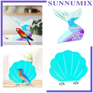 [Sunnimix] ของเล่นแพลตฟอร์มอะคริลิค แบบพกพา สําหรับนกแก้ว ในร่ม และกลางแจ้ง