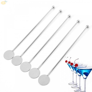 【VARSTR】Swizzle Stick 5Pcs Bartending Tool Cocktail Layering Stick Stirring Stick