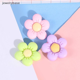 [jewelrybase] กิ๊บติดผมเรซิ่น แม่เหล็กติดตู้เย็น รูปดอกทานตะวัน คุณภาพสูง DIY 10 ชิ้น