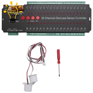 แถบไฟ LED 12V เซนเซอร์ตรวจจับการเคลื่อนไหว ยืดหยุ่น สําหรับวิ่ง บันได ในร่ม