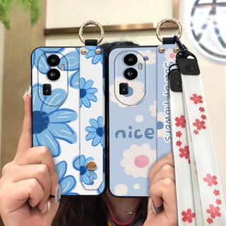 armor case Fashion Design Phone Case For OPPO Reno10 cartoon painting flowers Soft protective Dirt-resistant Anti-knock