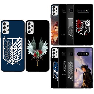 Xx12 เคสโทรศัพท์มือถือ ซิลิโคนนุ่ม ลายผ่าพิภพไททัน สําหรับ Samsung S22 A53 A73 Plus Ultra