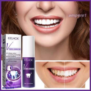 Eelhoe Whitening Toothpaste V34 Color Corrector Toothpaste ยาสีฟันสีม่วงสำหรับฟันขาว -AME1