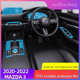 ฟิล์มใส ป้องกันรอย ดัดแปลง สําหรับ mazda 3 2020-2023 Next Generation 3