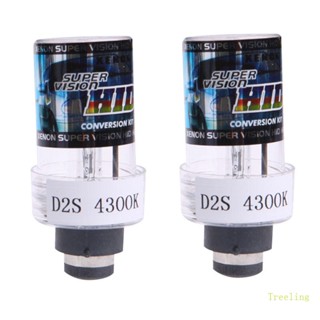 Treeling ไฟหน้ารถยนต์ LED 35W กันน้ํา สําหรับ HID D2S D2C 4300K 12