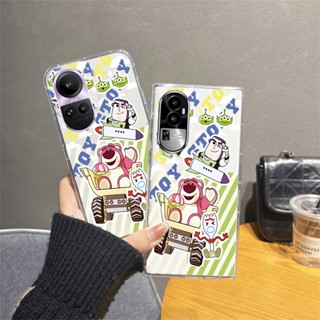 [พร้อมส่ง] เคสโทรศัพท์มือถือ ซิลิโคนนิ่ม ใส ลายการ์ตูนหมี พร้อมตุ๊กตา สําหรับ OPPO Reno10 Pro+ Plus 5G Reno 10 Reno10Pro+ OPPO A78 NFC 4G 2023 2023