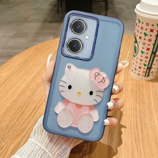 ใหม่ พร้อมส่ง เคสโทรศัพท์มือถือ ซิลิโคนนิ่ม ใส กันรอยเลนส์กล้อง สําหรับ VIVO Y27 Y36 4G 5G Y02t Y274G 2023