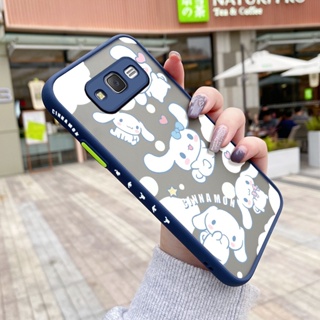 เคสโทรศัพท์มือถือแบบแข็ง ใส กันกระแทก ลายการ์ตูนสุนัข สําหรับ Samsung galaxy J7 2015 J7 Core J7 Prime J700