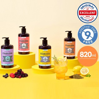 Mise-en-scene Kombucha แชมพูบํารุงเส้นผม 4 แบบ 820 มล. สไตล์เกาหลี