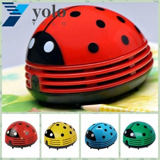 Yolo เครื่องดูดฝุ่นตั้งโต๊ะ รูปเต่าทอง แบบพกพา ขนาดเล็ก สําหรับทําความสะอาดคีย์บอร์ด