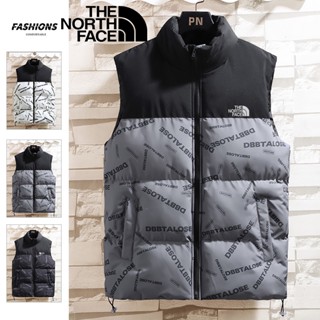 [ฉลากสีเงิน North Face] เสื้อแจ็กเก็ตแขนกุด ให้ความอบอุ่น แฟชั่นฤดูใบไม้ผลิ และฤดูใบไม้ร่วง และฤดูหนาว สําหรับผู้ชาย และผู้หญิง