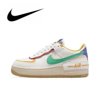 Af1 รองเท้าผ้าใบ สีขาว คุณภาพสูง สําหรับผู้ชาย ผู้หญิง CV8481-1003 1 ชิ้น