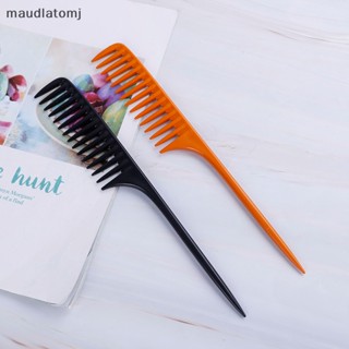 Maud แปรงหวีผม ปลายกว้าง Diy สําหรับร้านทําผม 1 ชิ้น