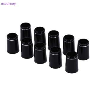 Maurcey อะแดปเตอร์เพลากอล์ฟ พลาสติก พร้อมแหวนคู่ 9.5*19*13.4 TH 10 ชิ้น