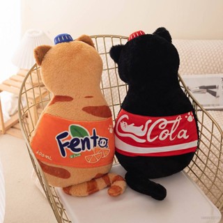 Eula Coca-Cola Cat Fenta Cat หมอนตุ๊กตายัดไส้ ของเล่นสําหรับเด็ก