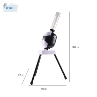 [szsirui] เครื่องปล่อยแบดมินตันอัตโนมัติ พร้อมลูกแบดมินตัน 6 ชิ้น สําหรับเด็ก