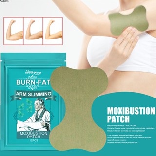 ลดน้ำหนัก Safe Thin Arm Moxibustion Paste Slimming Down สติกเกอร์ประคบร้อนผลิตภัณฑ์กระชับสัดส่วนเพื่อเผาผลาญไขมันลดน้ำหนัก 12 ชิ้น Aube