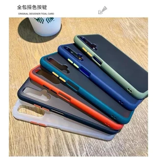 เคส Huawei nova 5T/ nova 3i เคสหัวเว่ย ขอบสีผิวด้าน เคสกันกระแทก TPU Case